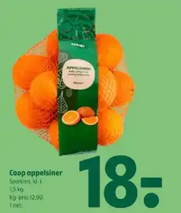 Coop 365 Coop appelsiner tilbud