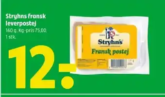 Coop 365 Stryhns fransk leverpostej tilbud