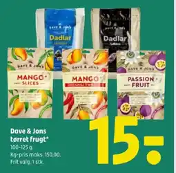 Coop 365 Dave & Jons tørret frugt tilbud