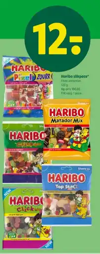 Coop 365 Haribo slikpose tilbud