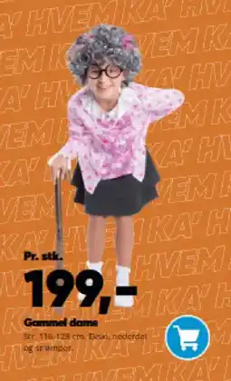 Bilka Gammel dame tilbud