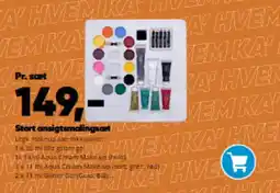 Bilka Stort ansigtsmalingsæt tilbud