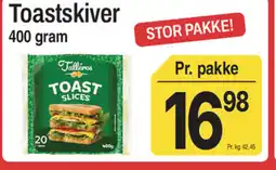 ABC Lavpris Toastskiver tilbud