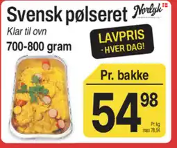 ABC Lavpris Svensk pølseret tilbud