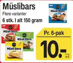 ABC Lavpris Mini riskiks / Müslibars tilbud