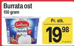 ABC Lavpris Burrata ost tilbud