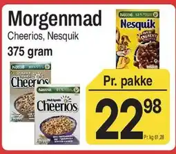ABC Lavpris Morgenmad (Cheerios, Nesquik) tilbud