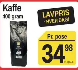 ABC Lavpris Kaffe 400 gram tilbud