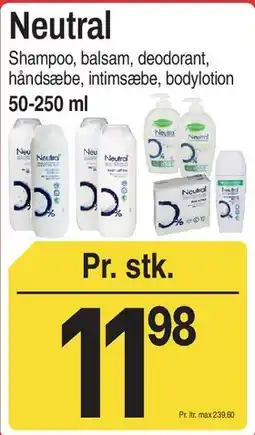 ABC Lavpris Neutral (personlig pleje) tilbud