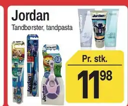 ABC Lavpris Jordan (tandbørster / tandpasta) tilbud