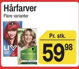 ABC Lavpris Hårfarver (flere varianter) tilbud