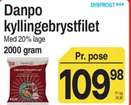 ABC Lavpris Danpo kyllingebrystfilet tilbud