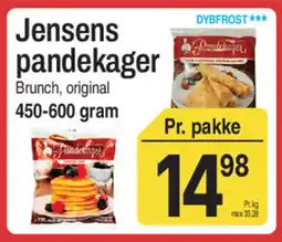 ABC Lavpris Jensens pandekager tilbud