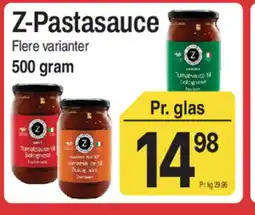 ABC Lavpris Z-Pastasauce tilbud