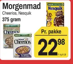 ABC Lavpris Cheerios, Nesquik Morgenmad tilbud
