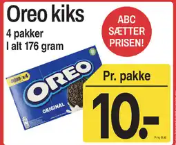 ABC Lavpris Oreo kiks tilbud