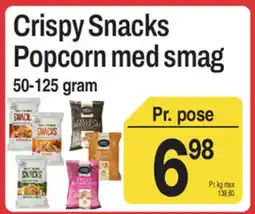 ABC Lavpris Crispy Snacks Popcorn med smag tilbud