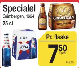 ABC Lavpris Grimbergen, 1664 Specialøl tilbud