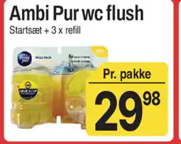 ABC Lavpris Ambi Pur wc flush tilbud