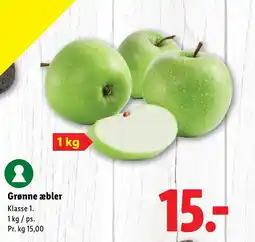 Lidl Grønne æbler tilbud