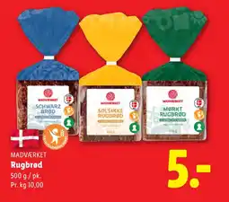 Lidl MADVÆRKET Rugbrød tilbud
