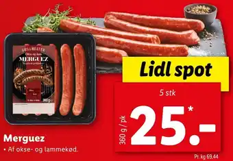 Lidl Merguez 360 g tilbud
