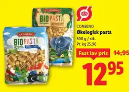 Lidl COMBINO Økologisk pasta tilbud