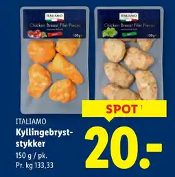 Lidl ITALIAMO Kyllingebryst- stykker tilbud