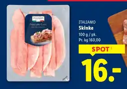 Lidl ITALIAMO Skinke tilbud