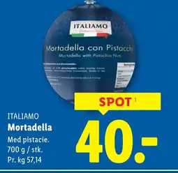 Lidl ITALIAMO Mortadella tilbud