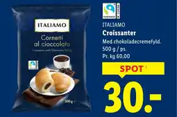 Lidl ITALIAMO Croissanter tilbud