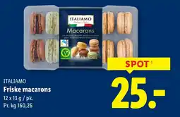 Lidl ITALIAMO Friske macarons tilbud