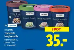 Lidl ITALIAMO Italiensk- inspireret is tilbud