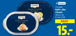 Lidl ITALIAMO Kaffe- eller citronis tilbud