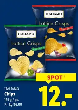 Lidl ITALIAMO Chips tilbud