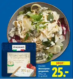 Lidl ITALIAMO Mascarpone- gorgonzola tilbud