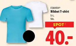 Lidl ESMARA® Ribbet T-shirt tilbud