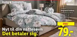 Lidl LIVARNO® Sengesæt af renforcé tilbud