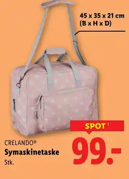 Lidl CRELANDO® Symaskinetaske tilbud