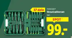 Lidl PARKSIDE® Skruetrækkersæt tilbud