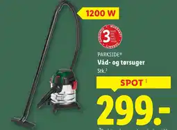 Lidl PARKSIDE® Våd- og tørsuger tilbud