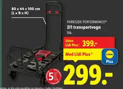 Lidl PARKSIDE PERFORMANCE® 2i1 transportvogn tilbud