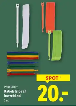 Lidl PARKSIDE® Kabelstrips af burrebånd tilbud