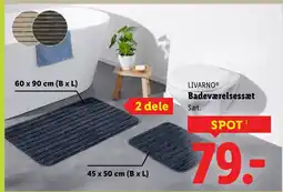 Lidl LIVARNO® Badeværelsessæt tilbud