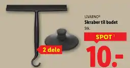 Lidl LIVARNO® Skraber til badet tilbud