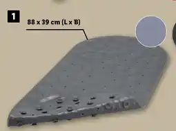 Lidl LIVARNO® Måtte til brusekabine tilbud