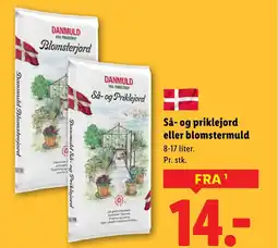 Lidl Så- og priklejord eller blomstermuld tilbud