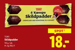 Lidl TOMS Skildpadder tilbud