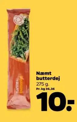 Netto Næmt butterdej tilbud