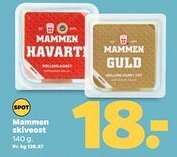Netto Mammen skiveost tilbud